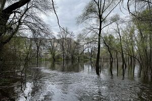 Сейчас в Киеве есть подтопления на некоторых территориях