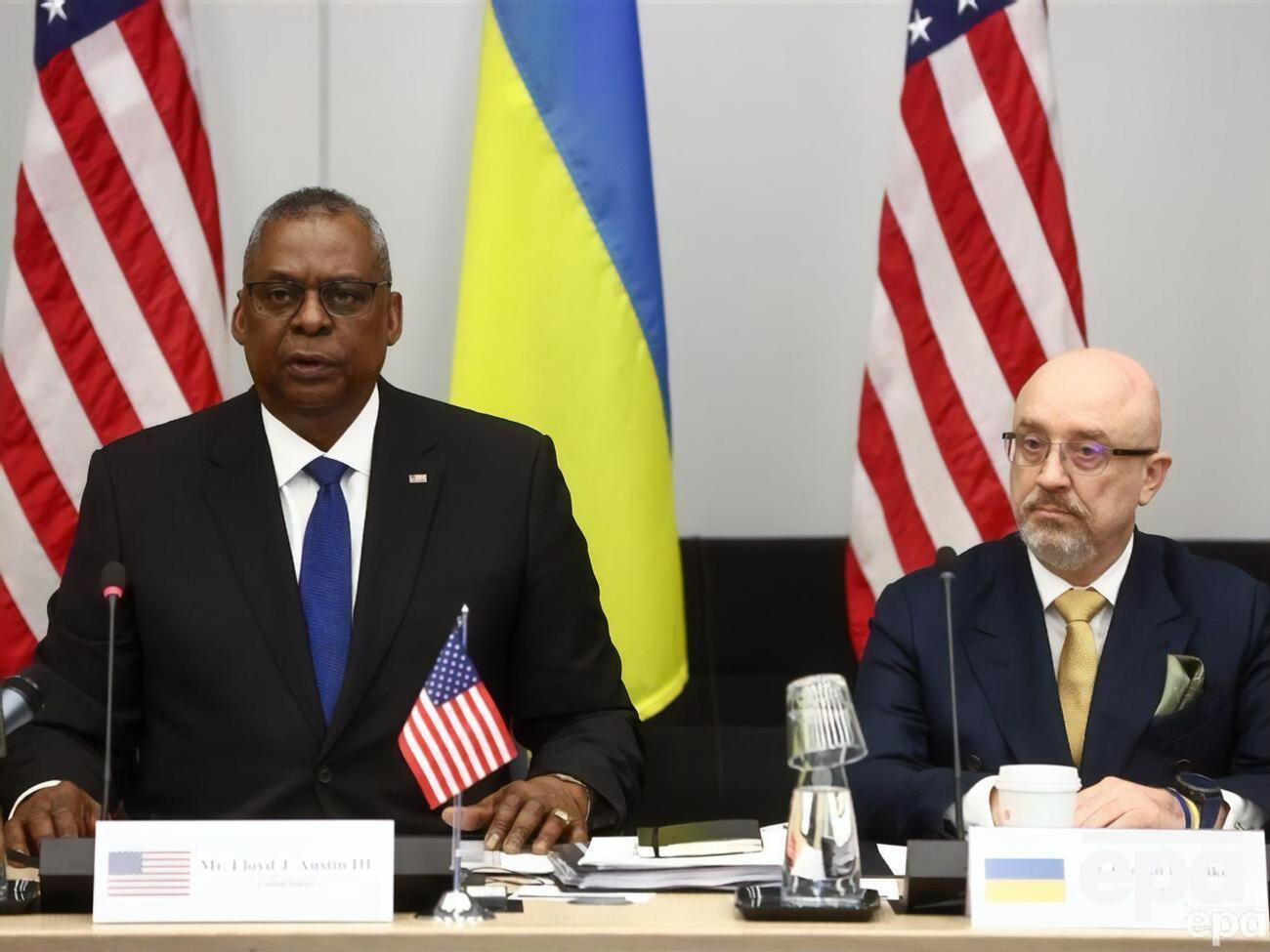 Остін і Резніков обговорили наступну зустріч у форматі "Рамштайн"