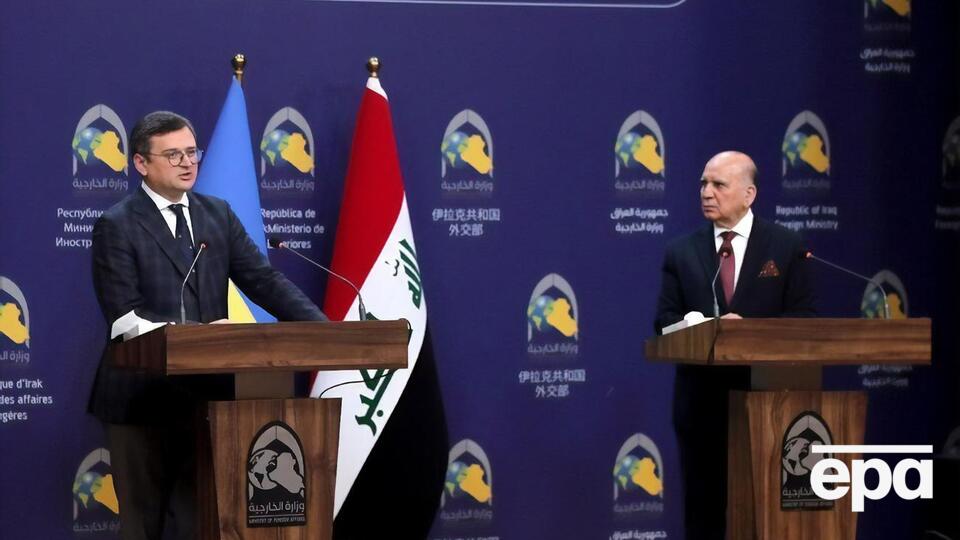 Кулеба и Хусейн 17 апреля провели совместную пресс-конференцию