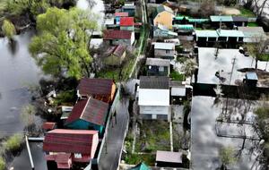 В Украине продолжается подтопление населенных пунктов