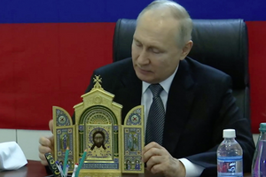 Путін ненароком вимовив фразу, за якою можна зробити висновок: якщо він і відвідував окуповані українські території, то це було до Великодня