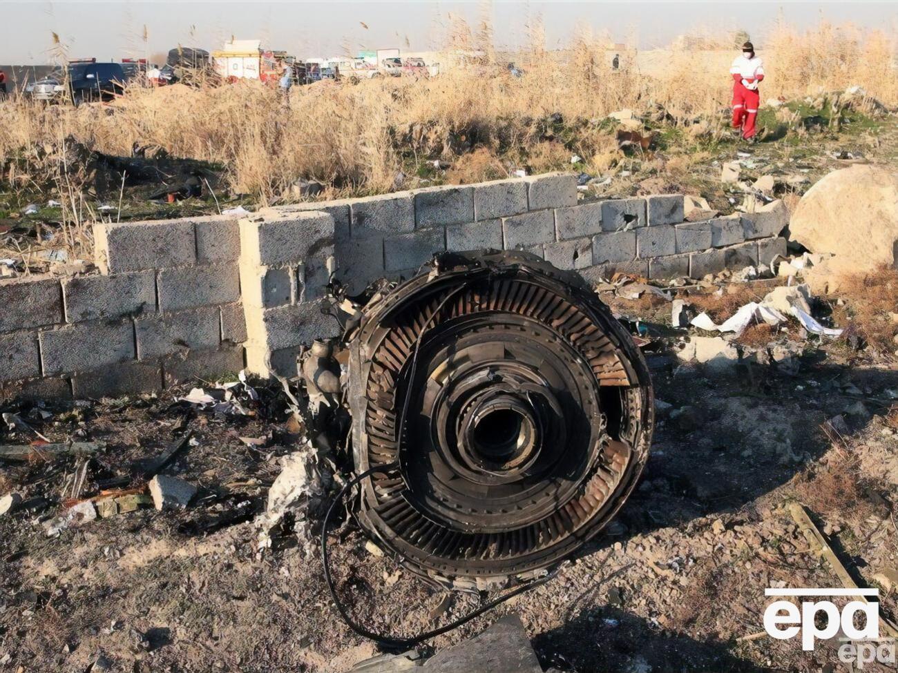 Украинский самолет был сбит в Иране в январе 2020 года