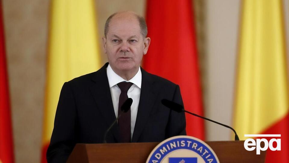 Шольц нагадав, що Україна потребує підтримки зброєю та боєприпасами