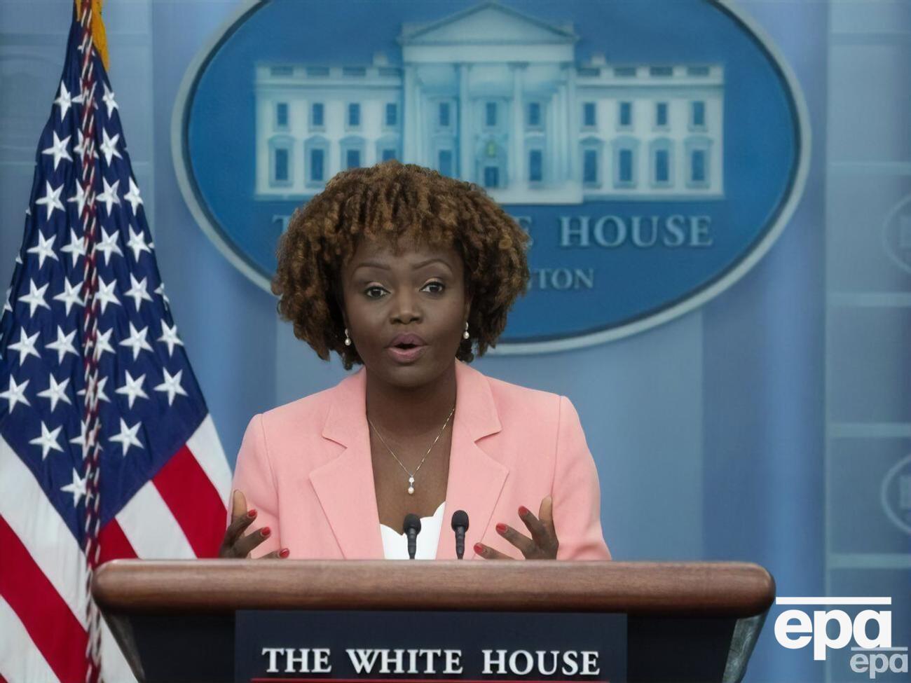 Жан-Пьер&nbsp;подчеркнула, что речь идет о суверенитете и&nbsp;&nbsp;территориальной целостности Украины, на которую напала Россия