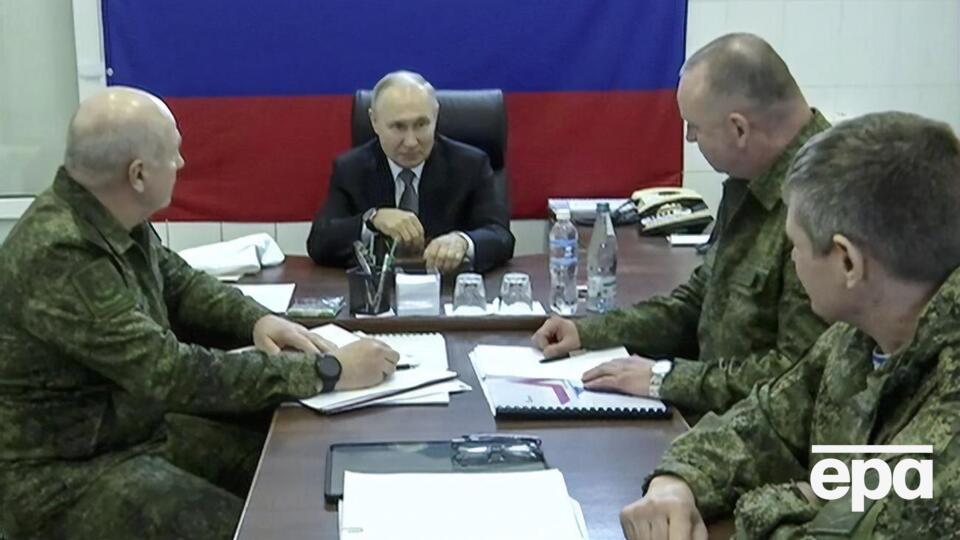 В ISW вважають, що Путін зустрічався з командуванням окупантів в Україні, щоб знайти потенційних винуватців російських невдач напередодні контрнаступу ЗСУ