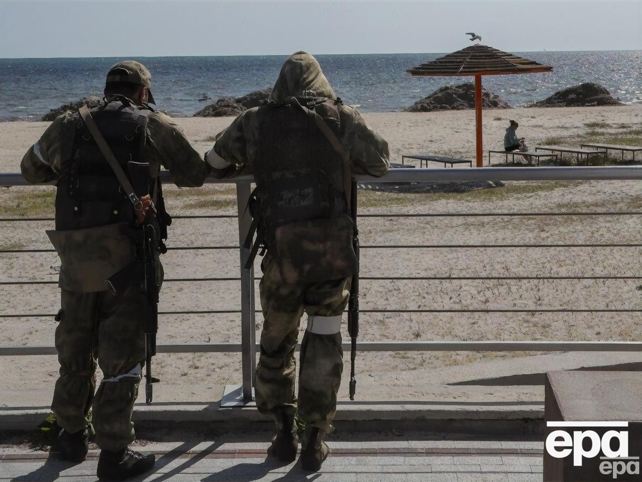 Российские оккупанты зашли в Скадовск 9 марта 2022 года