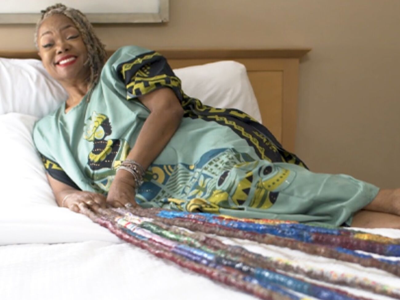 Рекордсменка уже привыкла к вниманию, а в прошлом отказывалась фотографироваться