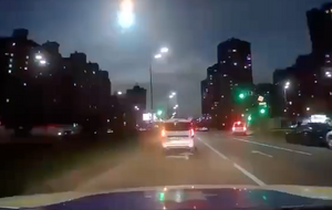 Около 22.00 в небе над Киевом зафиксировали вспышку