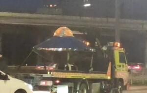 Украинцы шутят, что в Киев прилетел НЛО