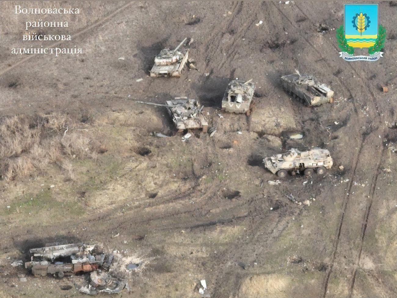 Технику оккупантов уничтожил 74-й батальон ВСУ