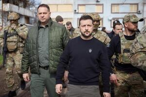 Зеленский на прошедшей неделе ездил по разным регионам Украины
