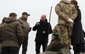 Резников и Надь пообщались с украинскими военными