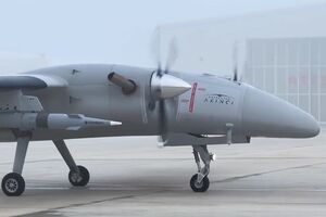 Безпілотник уразив ціль за допомогою надзвукової ракети