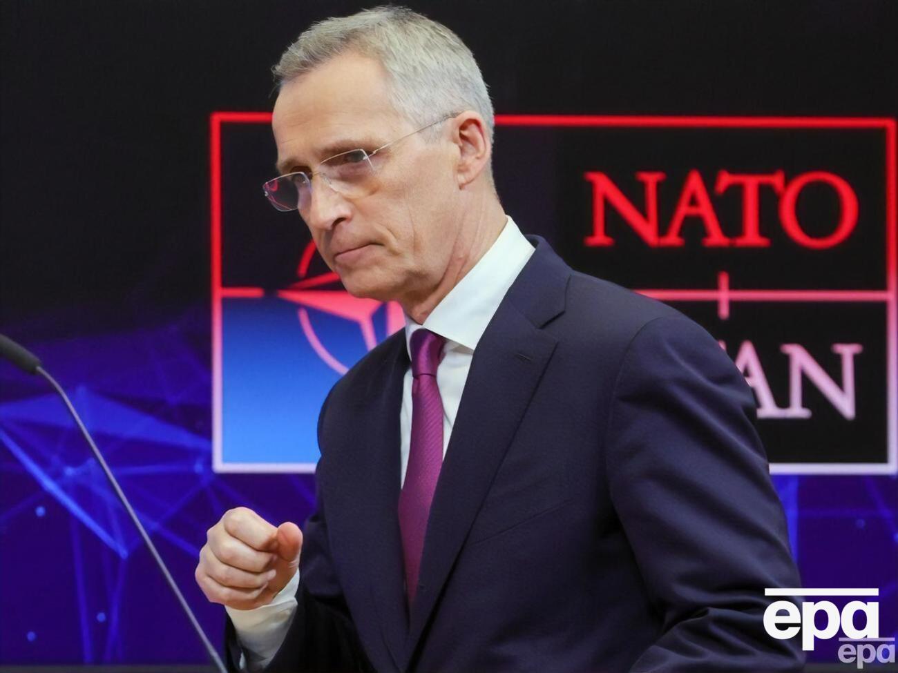 Столтенберг был замечен в Киеве 20 апреля во время чествования погибших украинских воинов