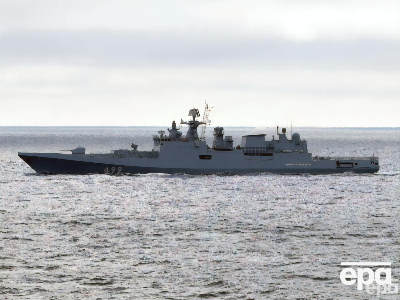 В Азовському морі росіяни зосередили один корабель