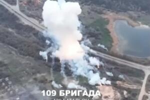 ЗРК "розірвало на маленькі шматки", зазначили автори відео