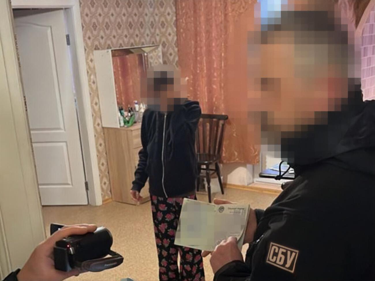 В СБУ сообщили, что женщина уехала в Киев как переселенка