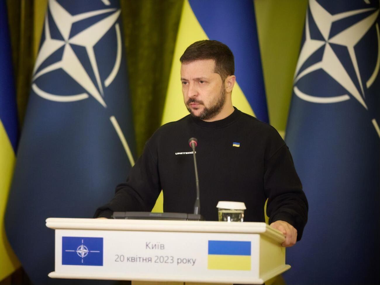 Більшість українців підтримує вступ держави до Альянсу, зазначив Зеленський