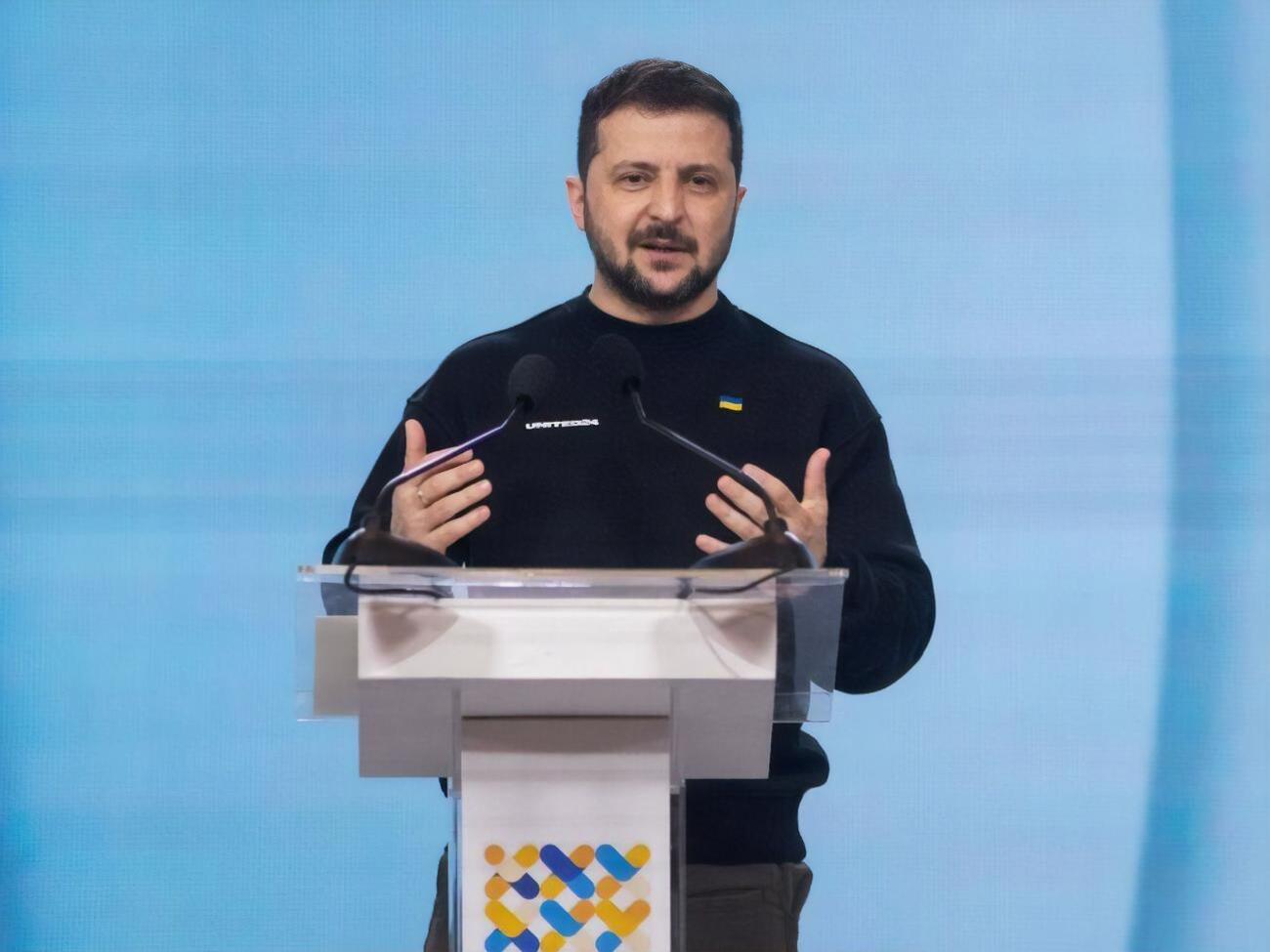 Зеленский согласен с тезисом о необходимости защитить олимпийское движение от российской пропаганды