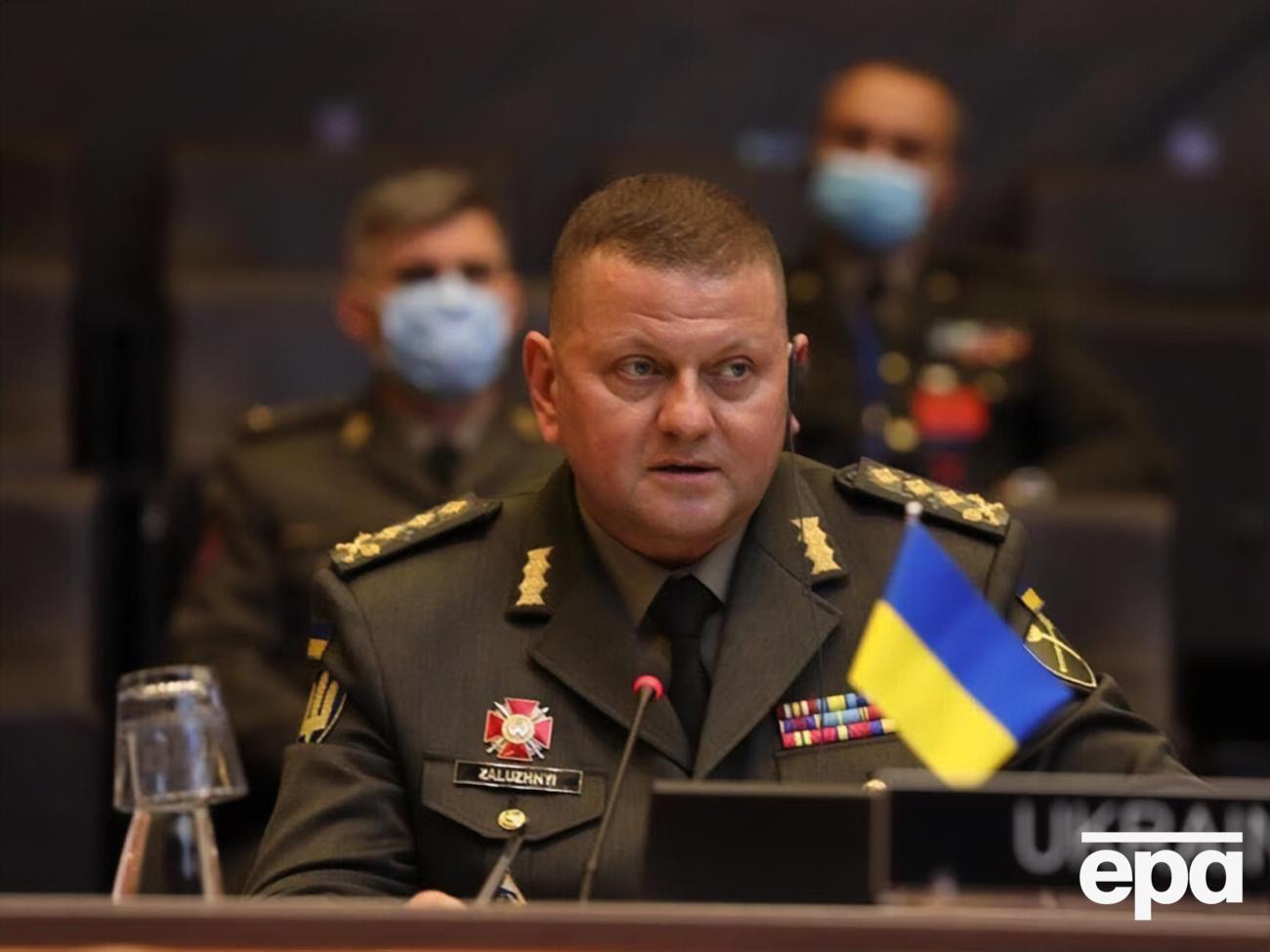 Залужний розповів латвійському головкому про потреби України в озброєнні і ситуацію на фронті