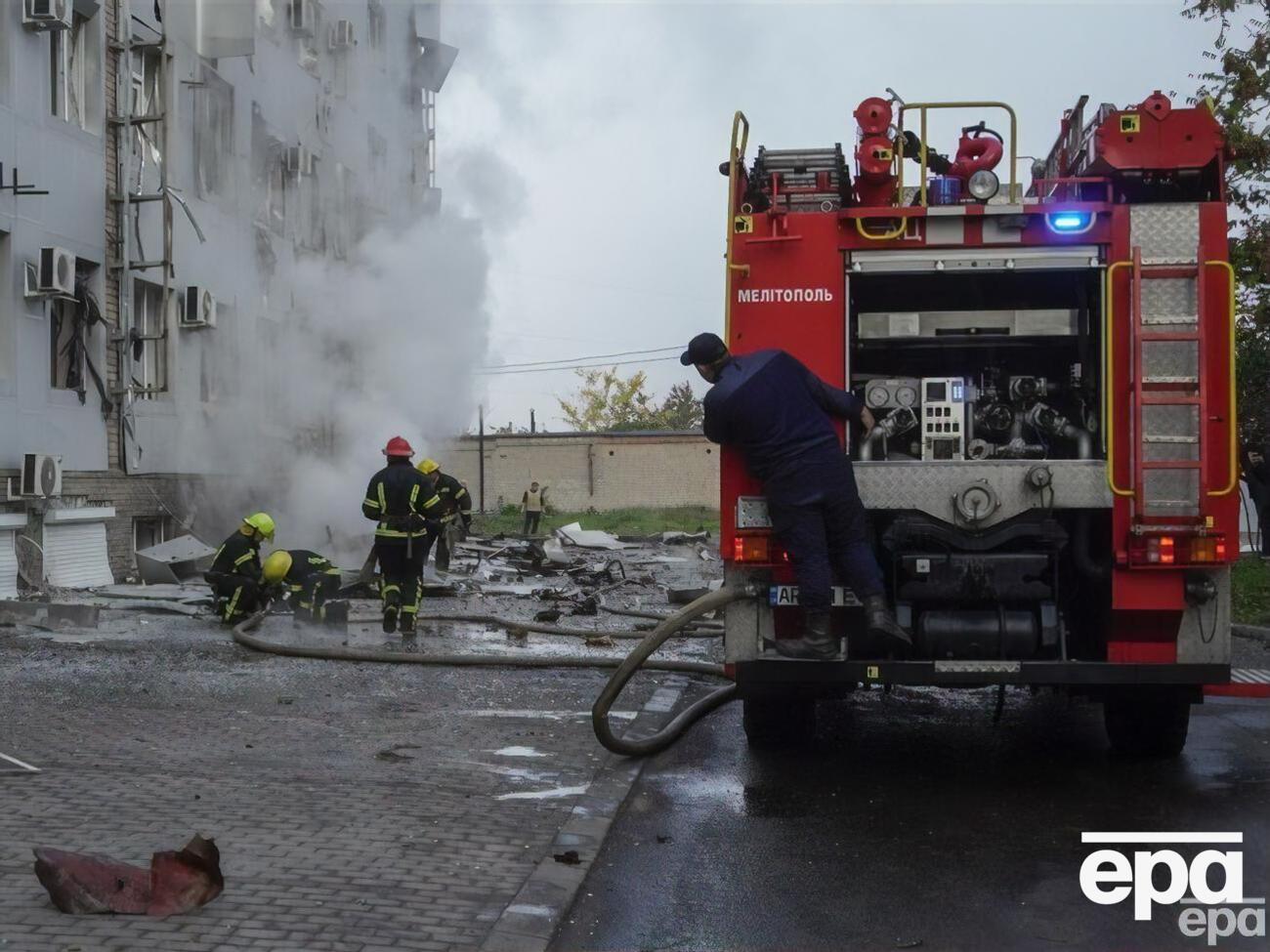 Упродовж останніх тижнів влада Мелітополя регулярно повідомляє про вибухи в тимчасово окупованому місті