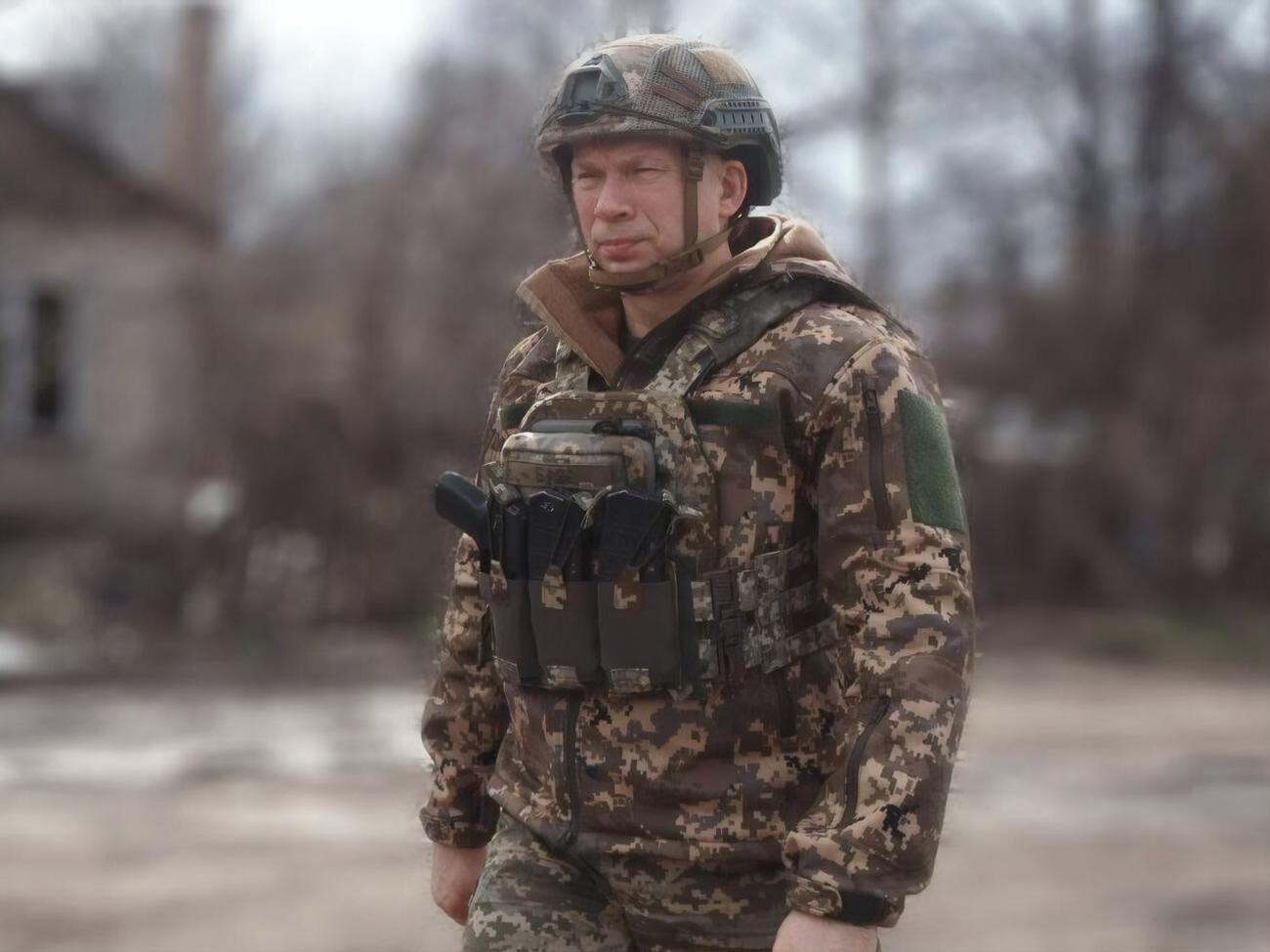 Сырский заявил, что в Бахмуте ВСУ эффективно бьют российских захватчиков