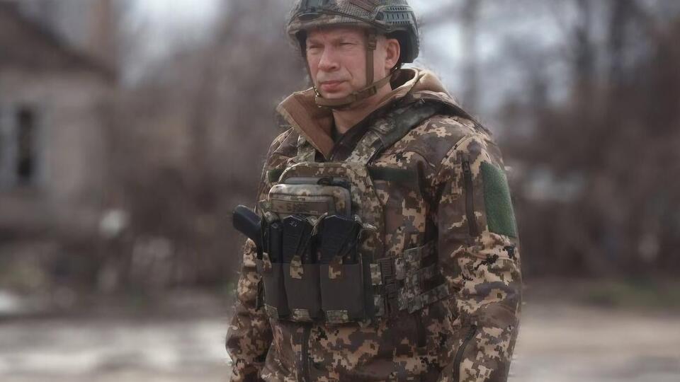 Сырский заявил, что в Бахмуте ВСУ эффективно бьют российских захватчиков
