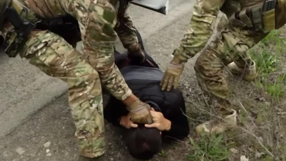 SSSG показала видео задержания