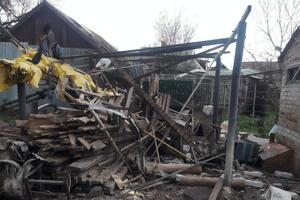 Вследствие российских обстрелов в Донецкой области есть разрушения