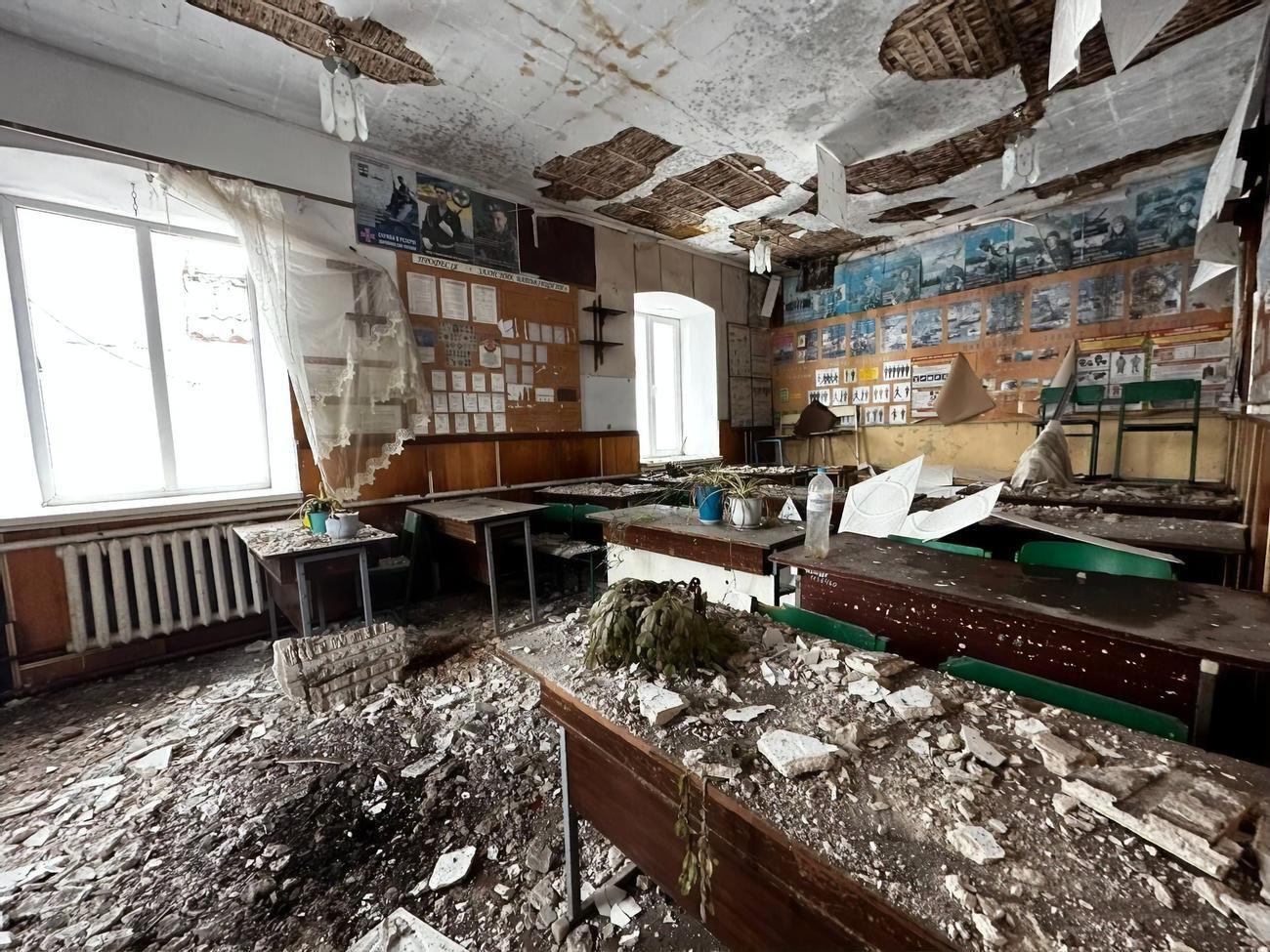 Під вогнем опинилася сільська школа
