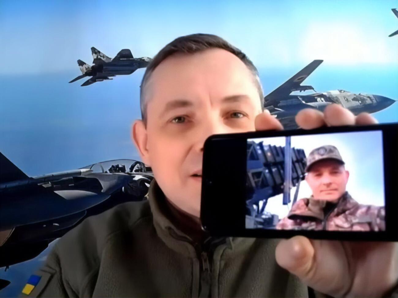 Ігнат зробив селфі з Patriot на згадку