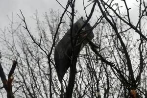 Страна-агрессор продолжает загрязнять окружающую среду Украины своим мусором, отметили в ГПСУ