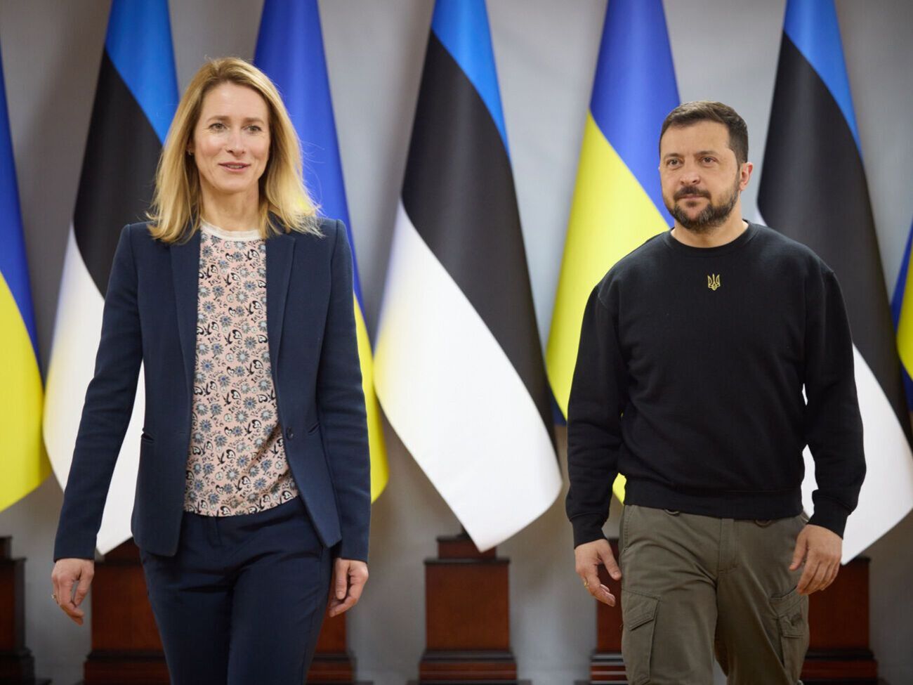 Каллас і Зеленський закликали РФ вивести війська з території України