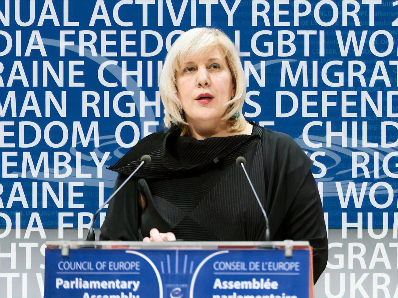 Комиссар Совета Европы по правам человека отчиталась о работе в 2022 году