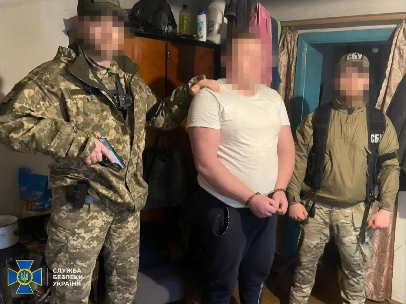 Співробітники СБУ затримали фігуранта під час виконання ворожого розвідувального завдання