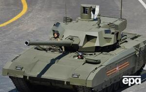 Російський танк "Армата" ще не вступав у бойові зіткнення із ЗСУ, але вже обстрілює українські позиції, повідомляють російські пропагандисти