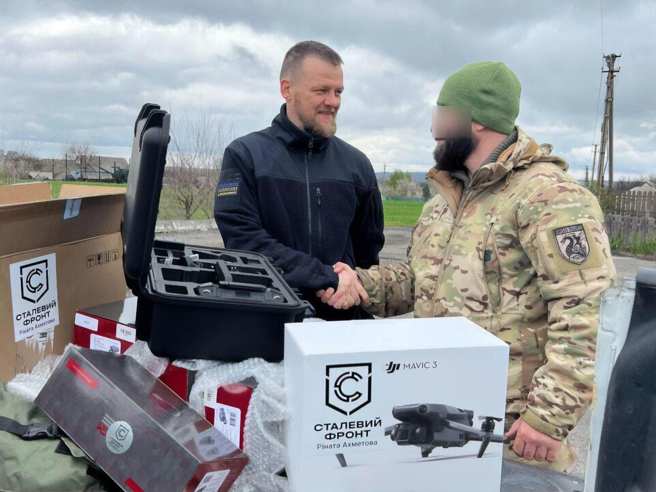 Военнослужащим передали шесть БПЛА&nbsp;Mavic