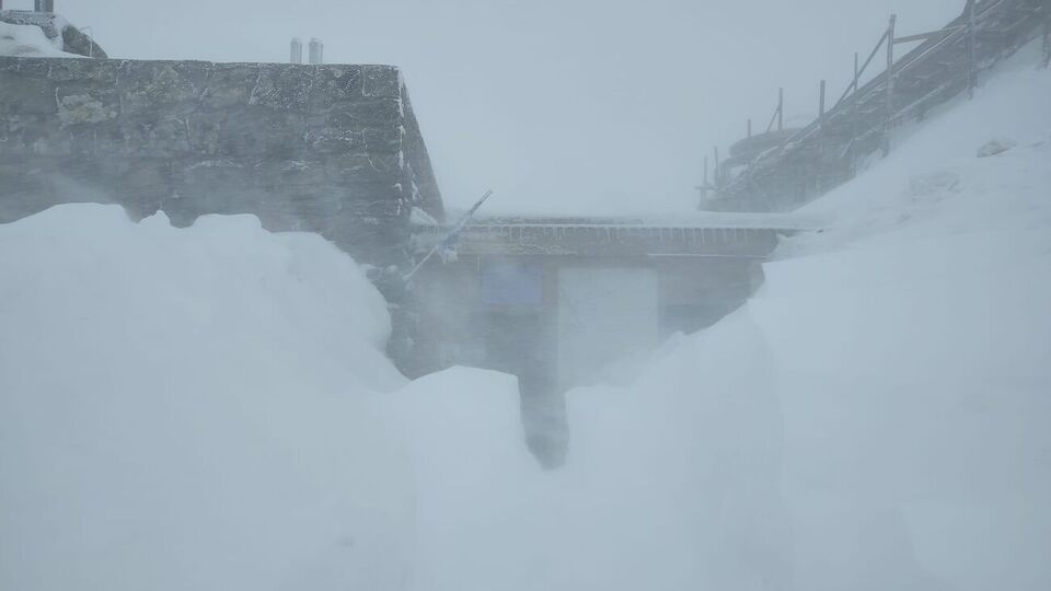 На горе Поп Иван Черногорский усложнились погодные условия