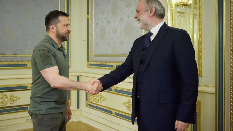 Зеленський зустрівся з Барроу в Києві