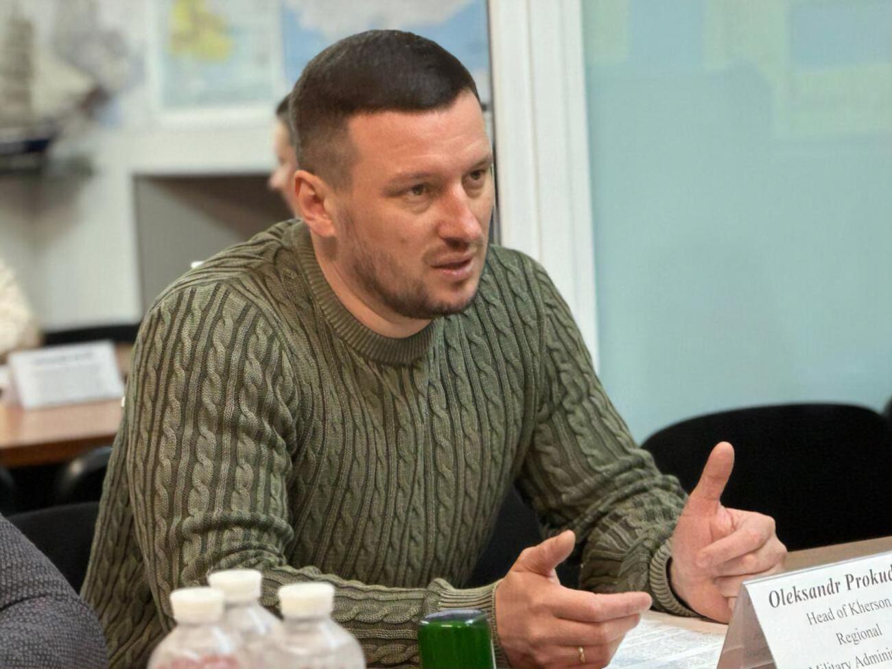 Прокудін повідомив, що окупанти обстріляли Херсон і Кізомис