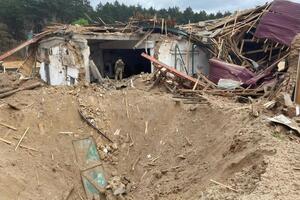 В ВСУ показали последствия авиаудара по Черниговской области
