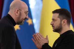 Мішель у розмові із Зеленським висловив готовність "долучитися до розв'язання неприйнятної ситуації" із забороною на ввезення української агропродукції, зазначили в ОПУ