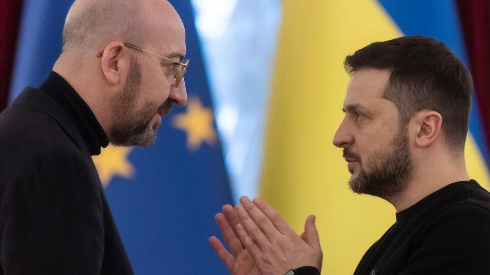 Мишель в разговоре с Зеленским выразил готовность "присоединиться к решению неприемлемой ситуации" с запретом на ввоз украинской агропродукции, отметили в ОПУ