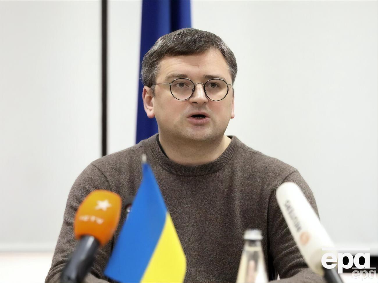 Поддержка специального трибунала для РФ "продолжает набирать обороты", отметил Кулеба