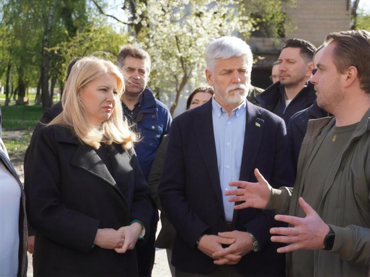 Чапутова и Павел нанесли совместный визит в Украину 28 апреля