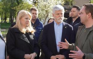 Чапутова и Павел нанесли совместный визит в Украину 28 апреля