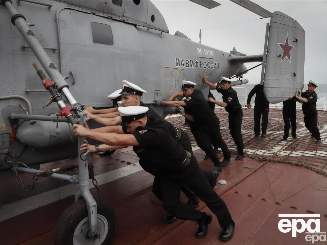 Общий залп российских ракетоносителей в Черном море составляет восемь "Калибров"