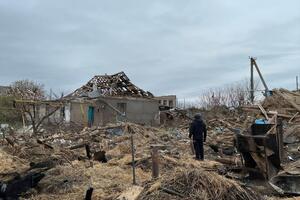 В результате обстрела были повреждены частные дома