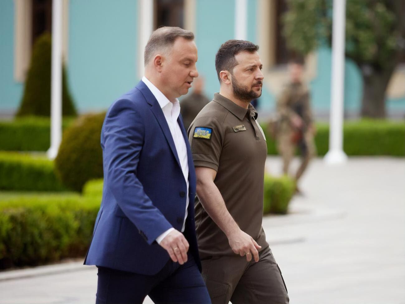 Дуда и Зеленский встретятся в Польше 5 апреля