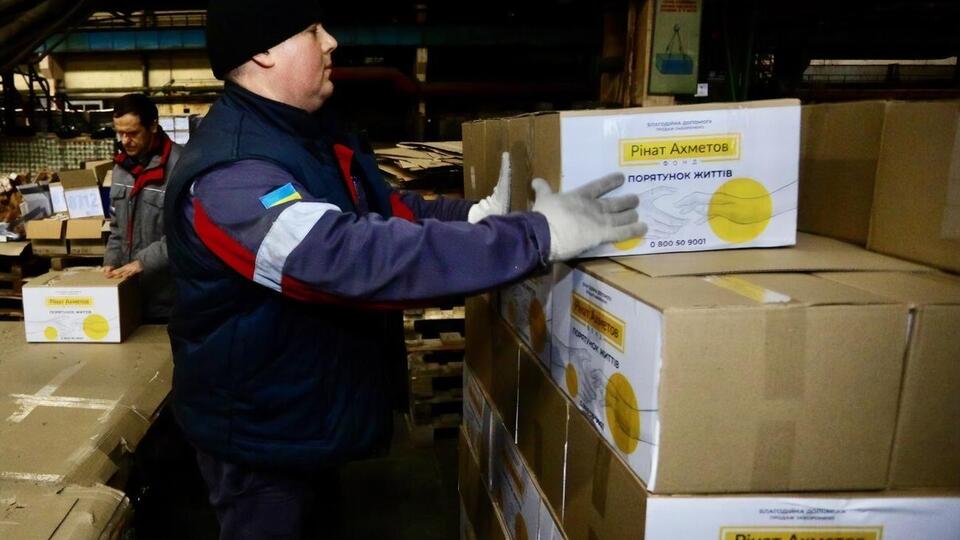 С начала полномасштабной войны Фонд передал около 184 тыс. наборов для жителей Донецкой области и временно эвакуированных из региона